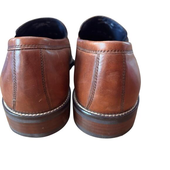COLE HAAN Lenox Hill Leather LOAFERS Mens 10M British Tan